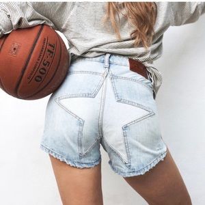 One Teaspoon Juliette Star Bum Shorts